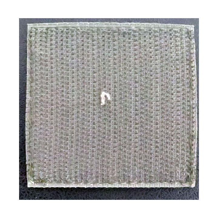 FRANCE : galon de combat basse visibilité de sergent chef sur Velcro