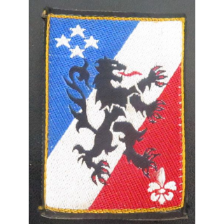 3° CA : insigne tissu du 3° corps d'armée sur scratch