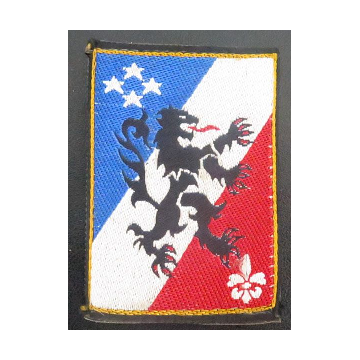 3° CA : insigne tissu du 3° corps d'armée sur scratch
