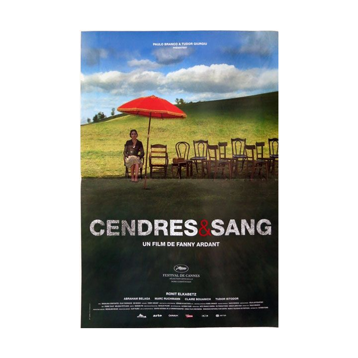AFFICHE FILM : affiche de cinéma du film "Cendres & Sang" dimension 40 x 60 cm