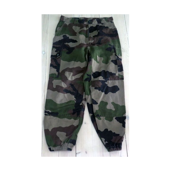 Pantalon de treillis camouflé vert armé taille 80 M Transconfection