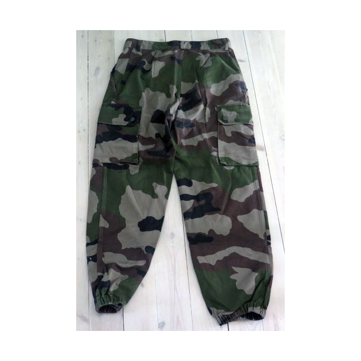 Pantalon de treillis camouflé vert armé taille 80 M Transconfection