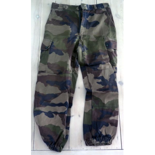 Pantalon de treillis camouflé vert armé taille 80 M de fabrication Focsa