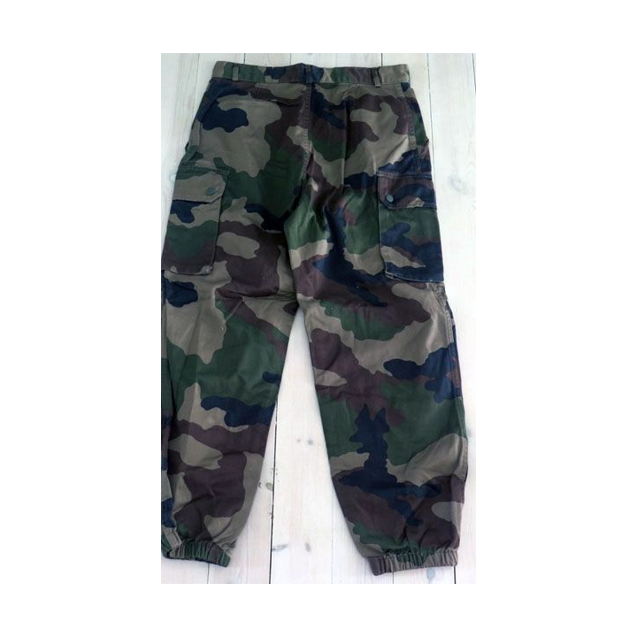 Pantalon de treillis camouflé vert armé taille 84 M CSV 2008 