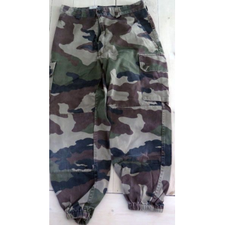 Pantalon de treillis camouflé vert armé taille 80 M  Veyrier 2000