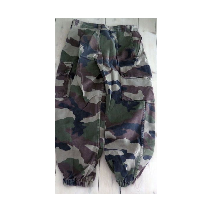 Pantalon de treillis camouflé vert armé taille 80 M  Veyrier 2000