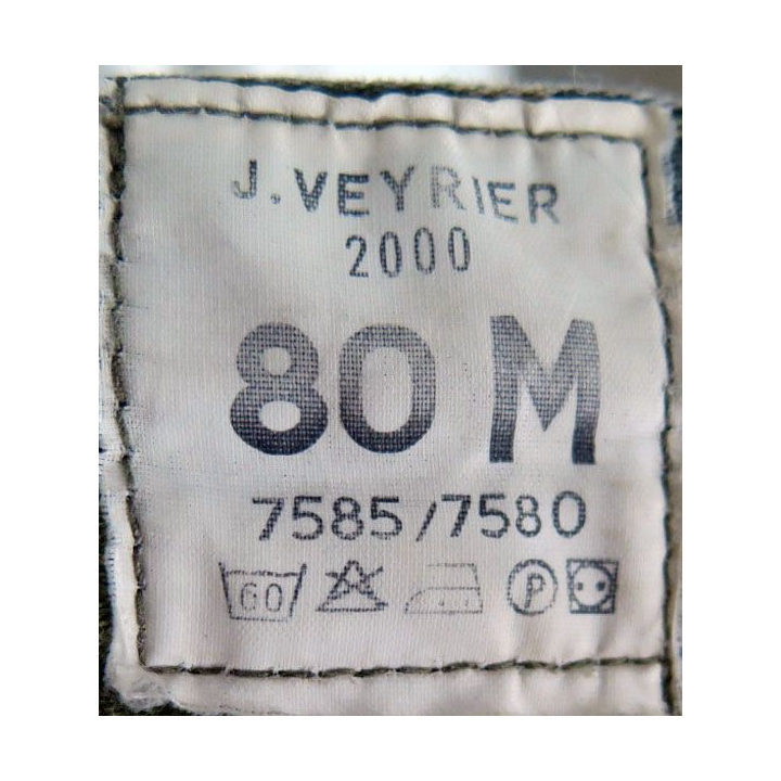 Pantalon de treillis camouflé vert armé taille 80 M  Veyrier 2000