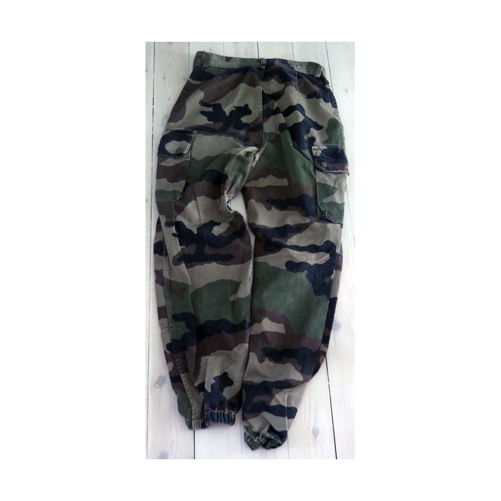 Pantalon de treillis camouflé vert armé taille 80 L Transconfection