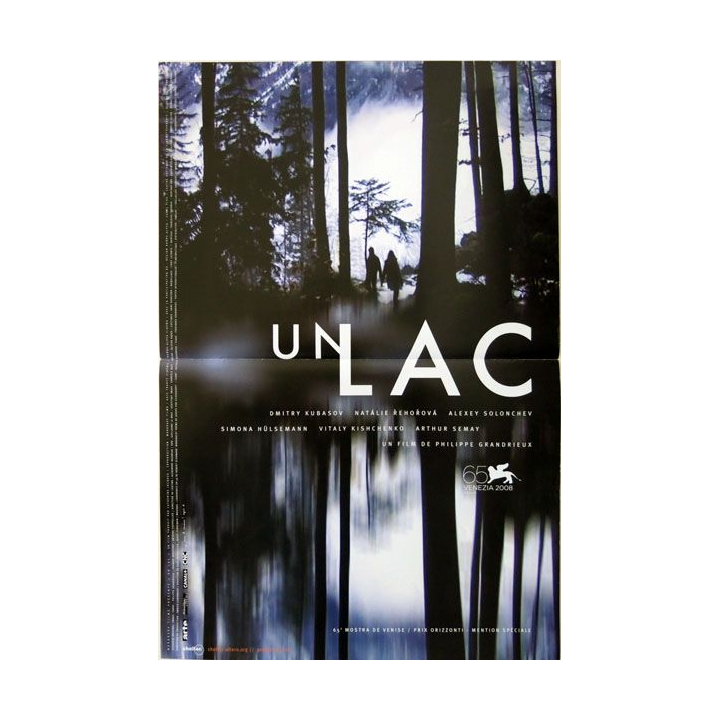 AFFICHE FILM : affiche de cinéma du film "Un lac" dimension 40 x 60 cm