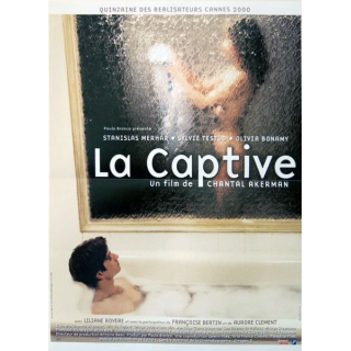 AFFICHE FILM : affiche de cinéma du film "La captive" dimension 40 x 54 cm