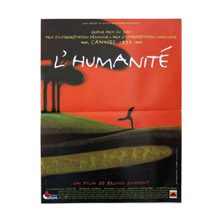 AFFICHE FILM : affiche de cinéma du film "L'Humanité" dimension 40 x 53 cm