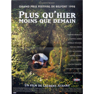 AFFICHE FILM : affiche de cinéma du film "Plus qu'hier moins que demain" dimension 40 x 54 cm