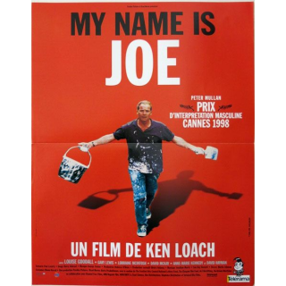 AFFICHE FILM : affiche de cinéma du film "My name is Joe" dimension 40 x 53,5 cm