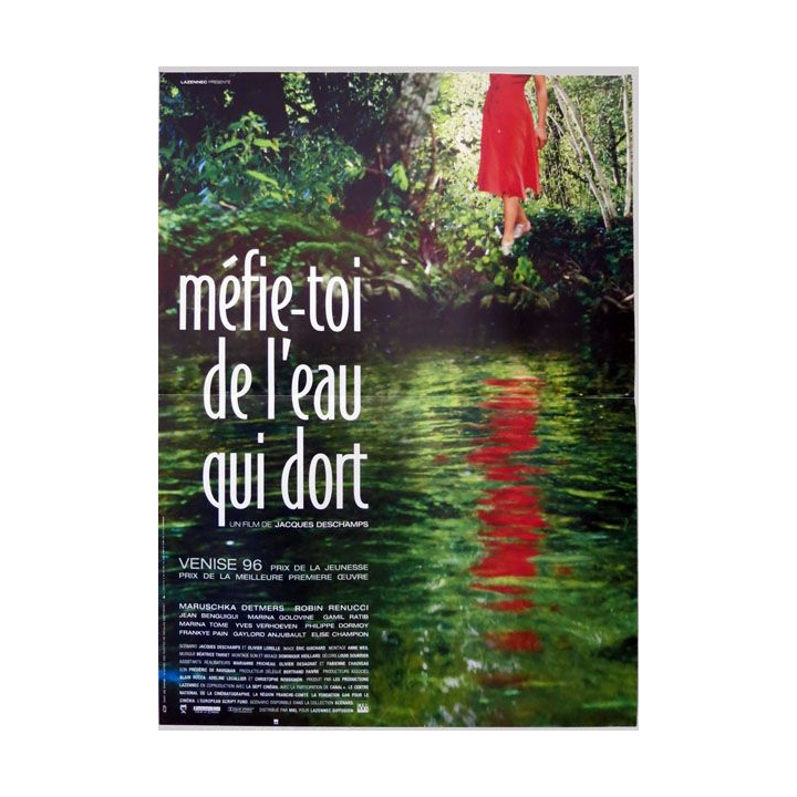 AFFICHE FILM : affiche de cinéma du film "Méfie-toi de l'eau qui dort " dimension 40 x 54 cm (E001)