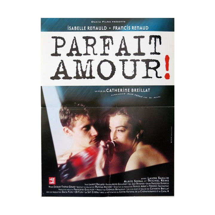 AFFICHE FILM : affiche de cinéma du film "Parfait amour" dimension 40 x 53 cm (E001)