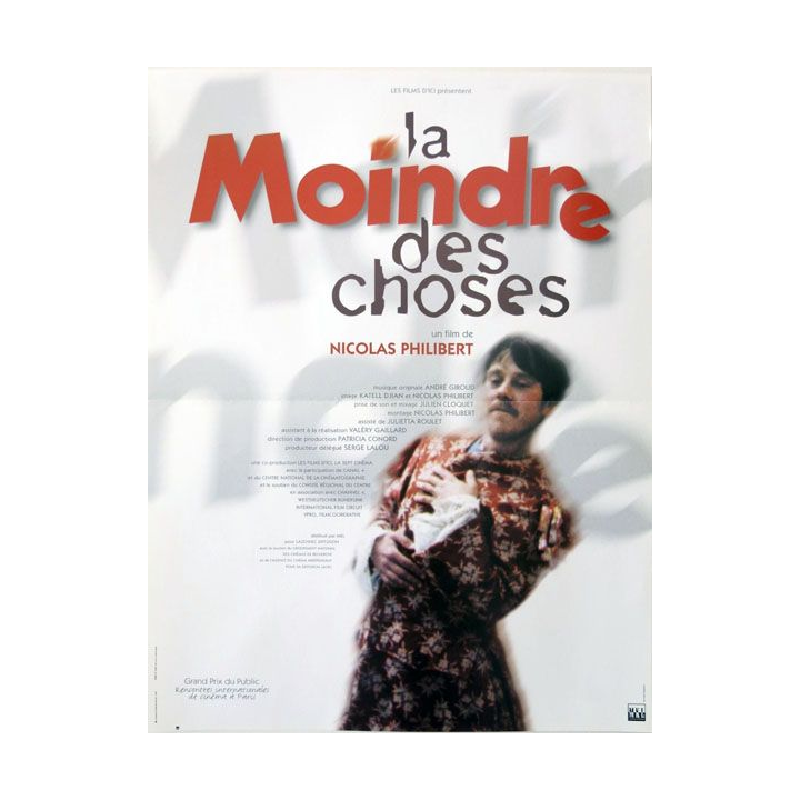 AFFICHE FILM : affiche de cinéma du film "La moindre des choses" dimension 40 x 53,5 cm (E001)