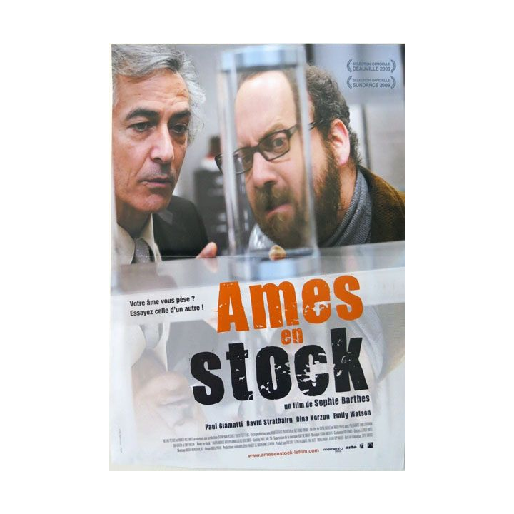 AFFICHE FILM : affiche de cinéma du film "Ames en stock" dimension 40 x 53 cm (E002)