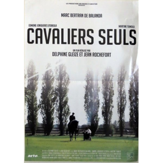 AFFICHE FILM : affiche de cinéma du film "Cavaliers seuls" dimension 42 x 59 cm (E002)