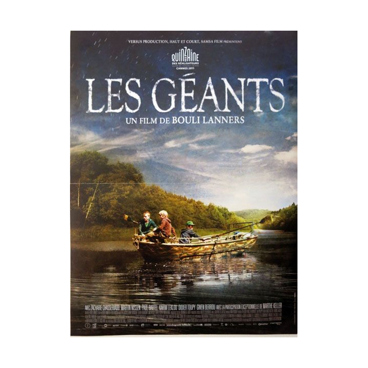 AFFICHE FILM : affiche de cinéma du film "Les géants" dimension 40 x 53 cm (E002)