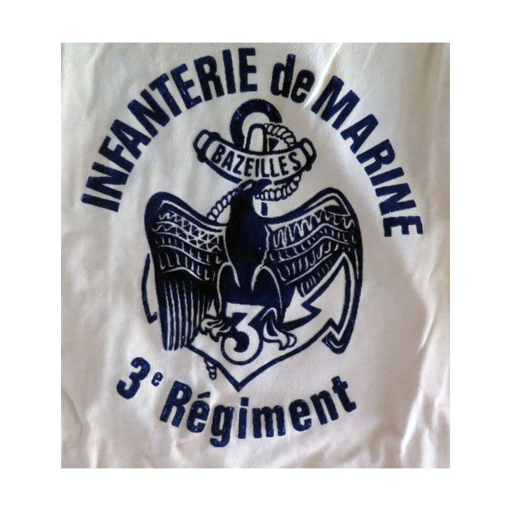 Sweat  shirt du 3° RIMA de taille 96 avec flocage insigne Marck 2008 