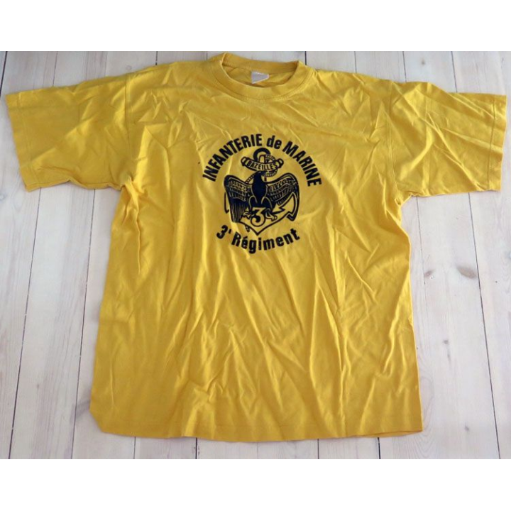 Tee shirt du 3° RIMA de taille 96 flocage insigne Autentic Tee shirt 