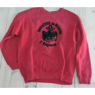 Sweat shirt du 3° RIMA de taille M  flocage insigne Fruit of the Loom