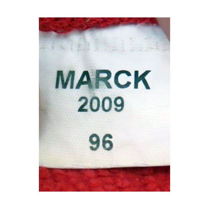 Sweat shirt de l'Ecole du génie de taille 96 (M) de fabrication Marck 2009