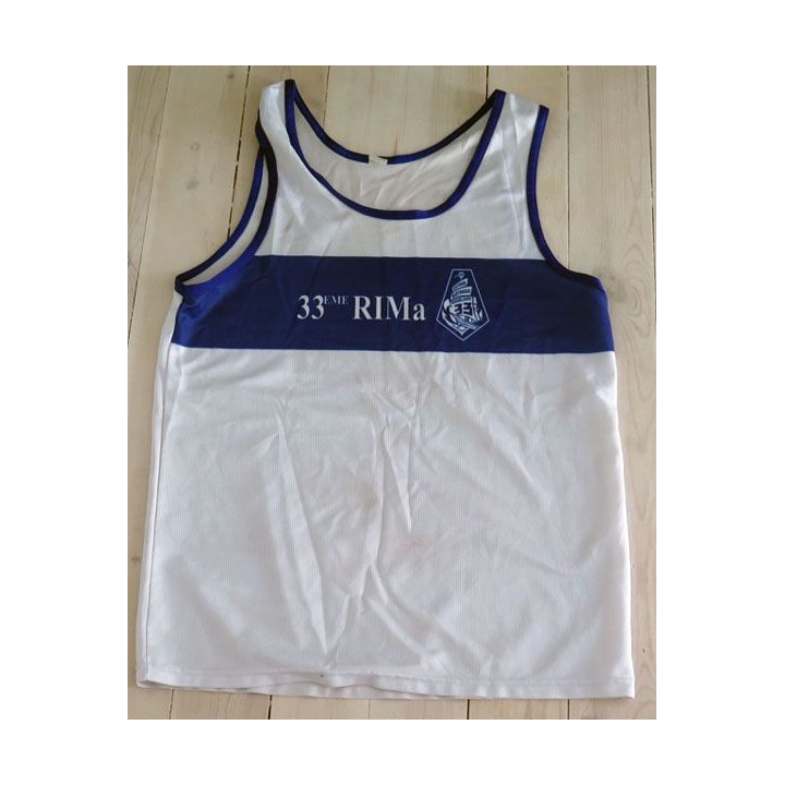 Maillot de sport du 33° RIMA de taille L 