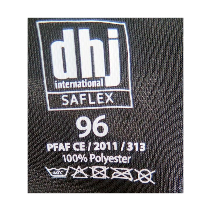 Tee shirt de sport de taille 96 (M) noir DHJ International Saflex
