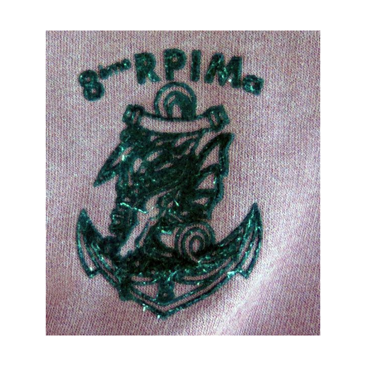 Sweat shirt grenat du 8° RPIMA de taille 96 (M)