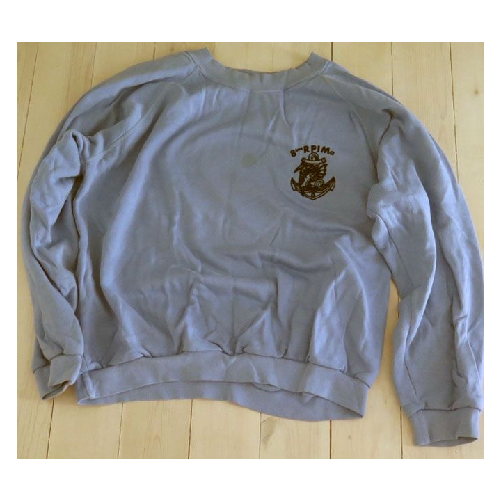 Sweat shirt bleu clair du 8° RPIMA de taille 96 (M)