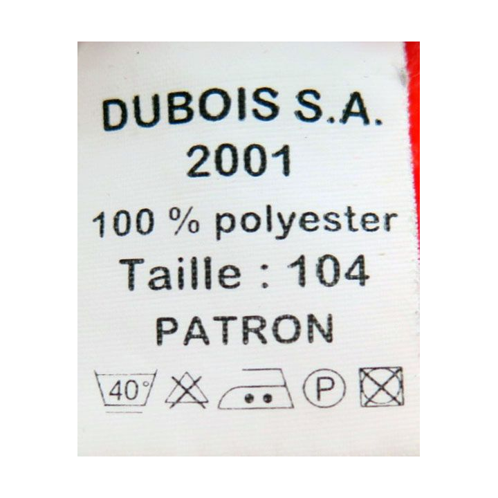 Veste de survêtement des Troupes de Marine fabrication Dubois 2001