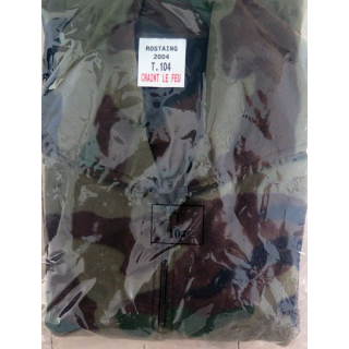 Chemise polaire camouflée taille 104 de fabrication Rostaing 2004