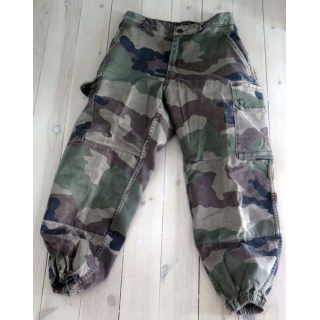 Pantalon de treillis camouflé vert armé taille 76 C