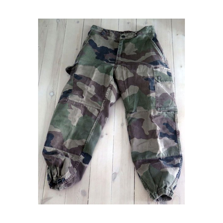 Pantalon de treillis camouflé vert armé taille 76 C