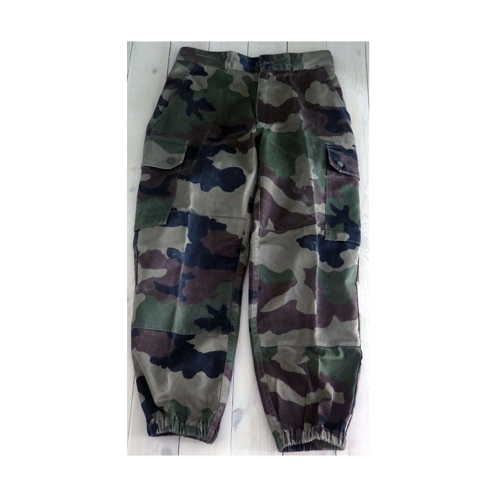 Pantalon de treillis camouflé vert armé taille 76 C