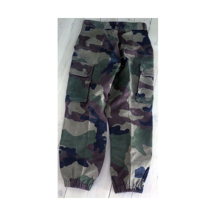 Pantalon de treillis camouflé vert armé taille 76 C