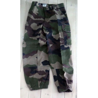 Pantalon de treillis camouflé vert armé taille 76 C