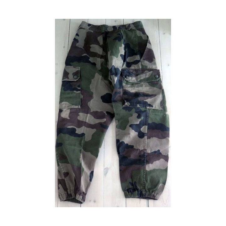 Pantalon de treillis camouflé vert armé taille 76 C