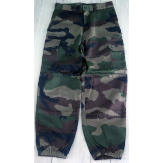 Pantalon de treillis camouflé vert armé taille 76 M