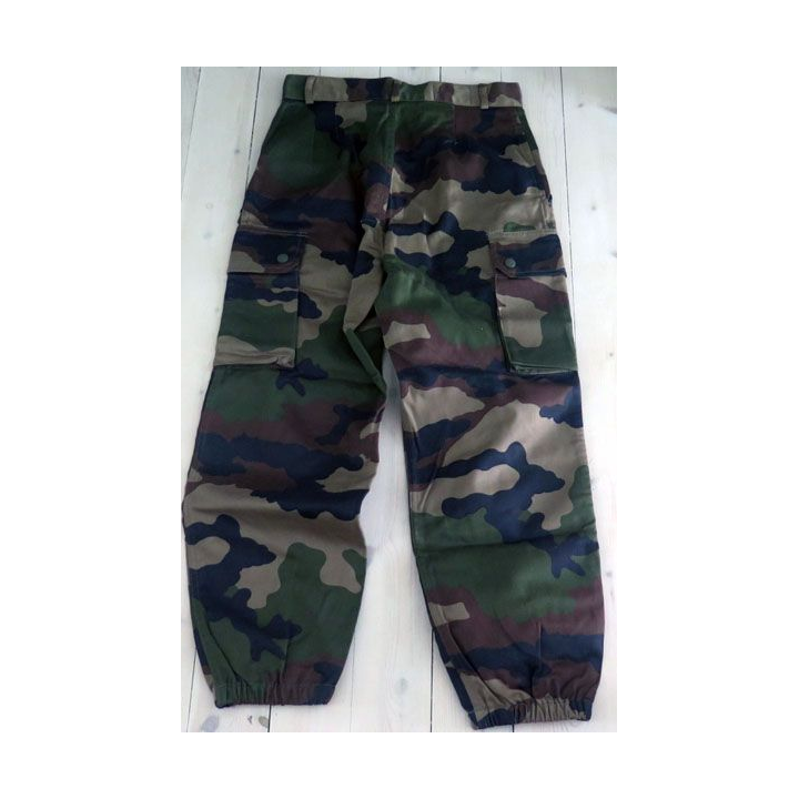 Pantalon de treillis camouflé vert armé taille 76 M