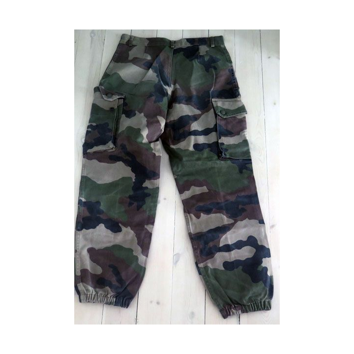Pantalon de treillis camouflé vert armé taille 76 M