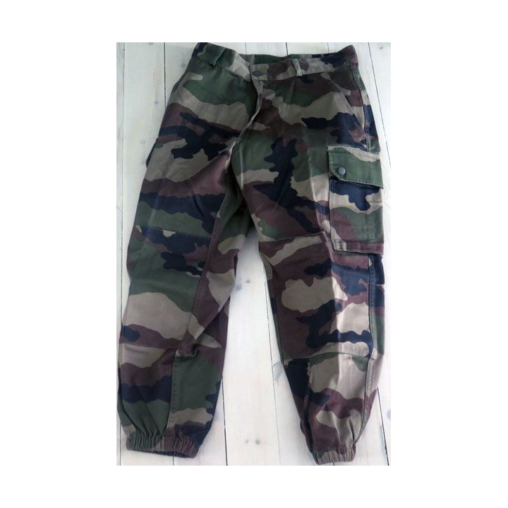 Pantalon de treillis camouflé vert armé taille 80 C