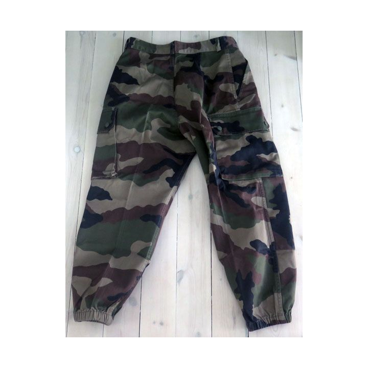 Pantalon de treillis camouflé vert armé taille 80 C