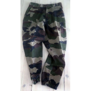 Pantalon de treillis camouflé vert armé taille 76 M