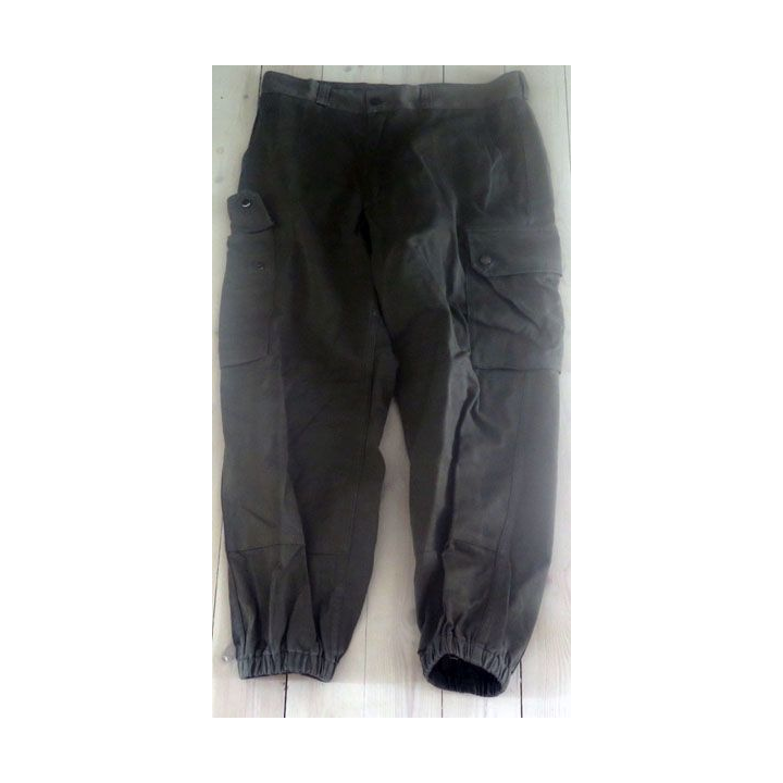 Pantalon de treillis vert armé taille 84 M Paul Boye 1987