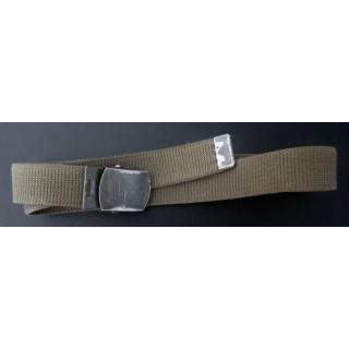 ceinture de pantalon de combat boucle laiton vert armé