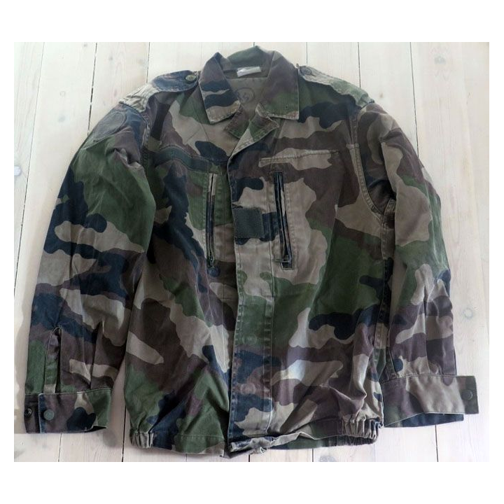 Veste de treillis camouflé vert armé taille 88 M