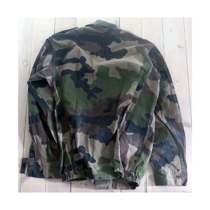 Veste de treillis camouflé vert armé taille 88 M