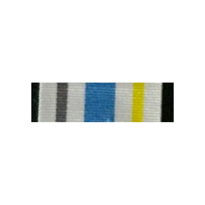 ONU : ruban de la médaille de l'ONPSG UN POLICE SUPPORT GROUP